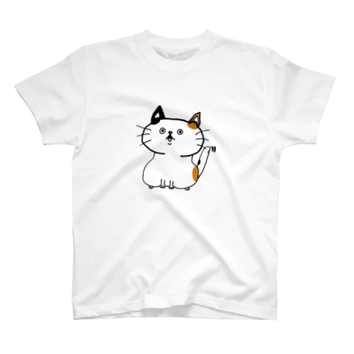 ねこ Regular Fit T-Shirt