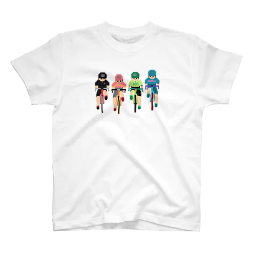 4人ride 正面 スタンダードTシャツ