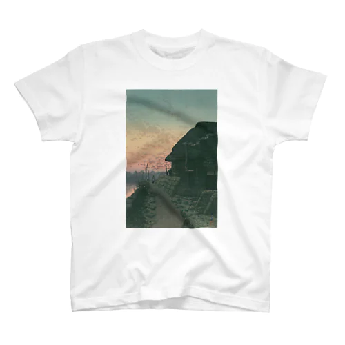 森ケ崎の夕日 / Sunset at Morigasaki スタンダードTシャツ