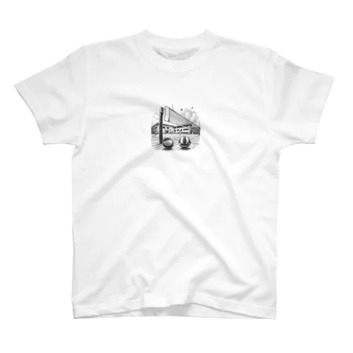 バレー　モノクロ Regular Fit T-Shirt