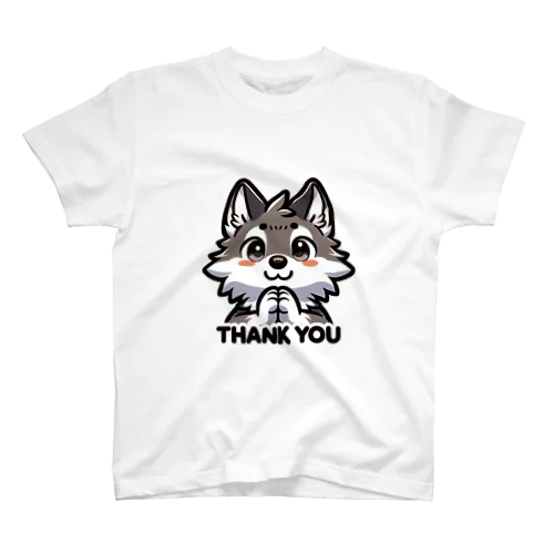 Thank you wolf. スタンダードTシャツ
