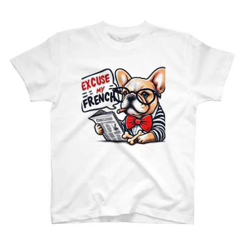 朝の犬 Regular Fit T-Shirt