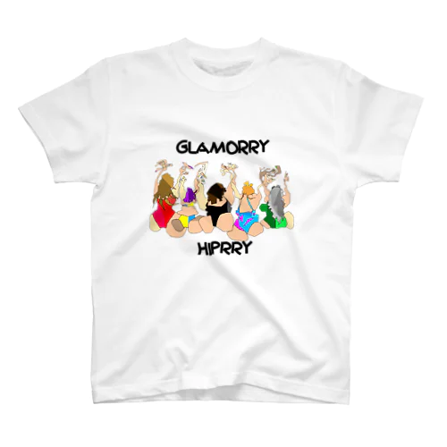 GLAMORRY HIPPRY スタンダードTシャツ