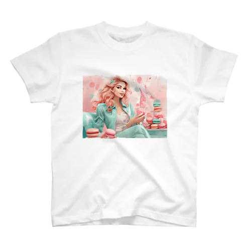 Macaron Girl Regular Fit T-Shirt