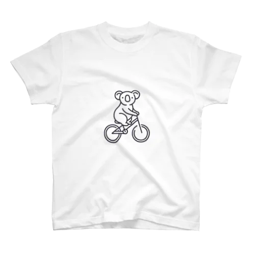 自転車に乗るコアラ Regular Fit T-Shirt