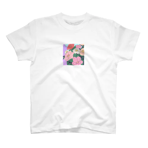 花に囲まれた日常 Regular Fit T-Shirt