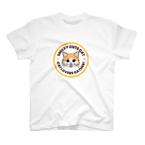 舌ペロ猫 スタンダードTシャツ