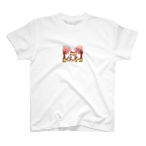 親子ネコ スタンダードTシャツ