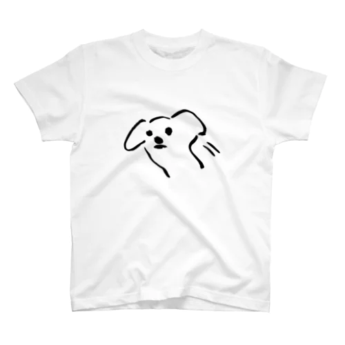 うちの犬（飛び出）（Tシャツ） スタンダードTシャツ