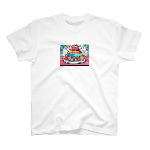 デコレーションケーキ スタンダードTシャツ