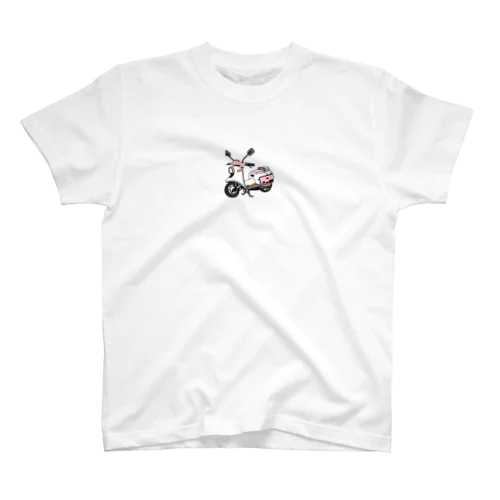 鉄っぽいスクーター　ピンク スタンダードTシャツ