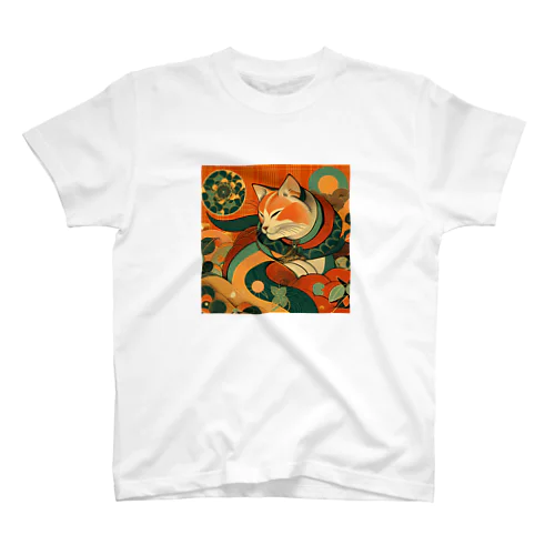 着物猫シリーズ Regular Fit T-Shirt