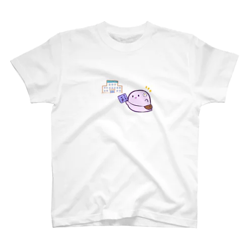 病院にいくおばけちゃん スタンダードTシャツ