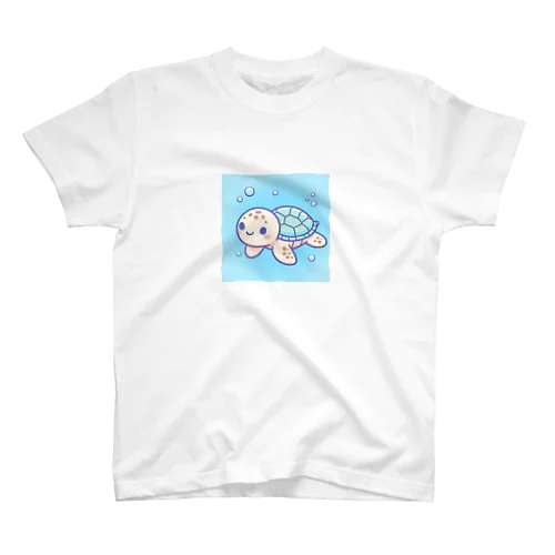 カメのマリンちゃん公式アイテム スタンダードTシャツ