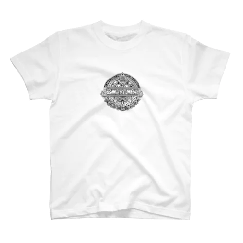 ZWART-MKSメインロゴデザイン Regular Fit T-Shirt