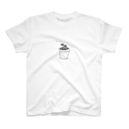 葉っぱ  鉢植え スタンダードTシャツ