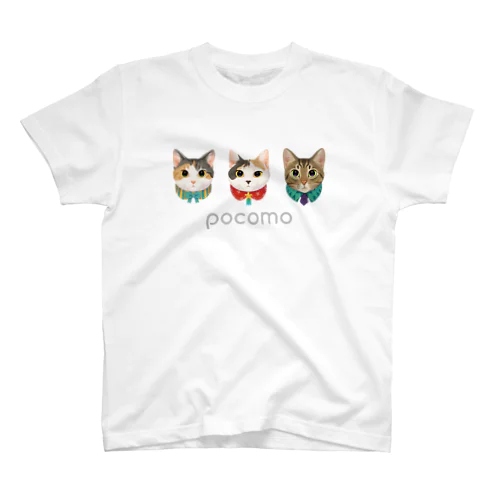 pocomo face T スタンダードTシャツ