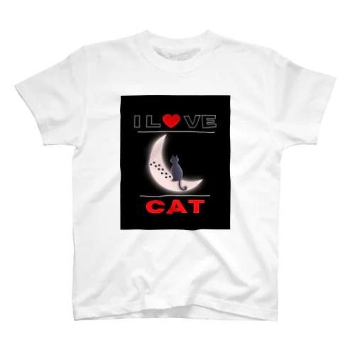 猫大好き Regular Fit T-Shirt