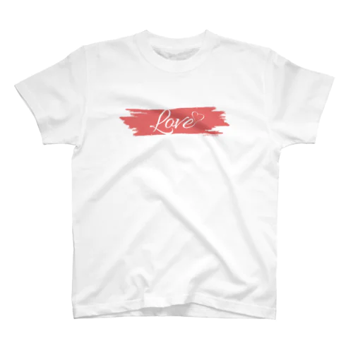 LOVE SLASH Regular Fit T-Shirt