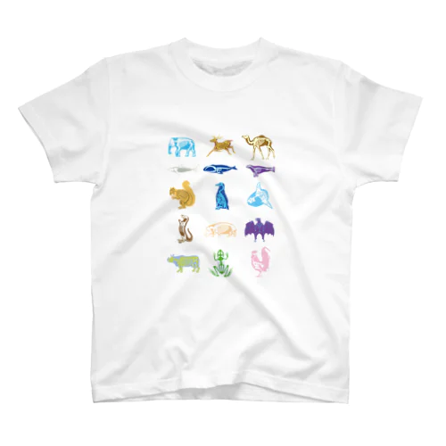 Animalia Anatomy スタンダードTシャツ