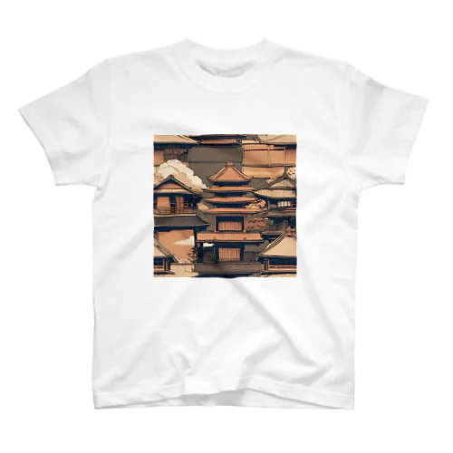 伝統的な日本の家屋 スタンダードTシャツ
