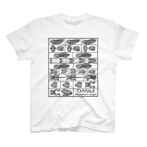 オタマジャクシ発生段階 スタンダードTシャツ