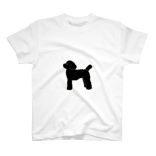 トイプードル・ブラック Regular Fit T-Shirt