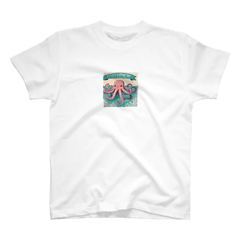 まいにちタコ🐙 スタンダードTシャツ