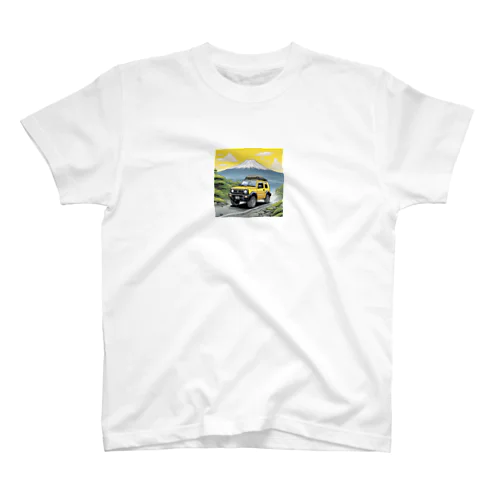 華やかな黄色いスズキジムニー Regular Fit T-Shirt