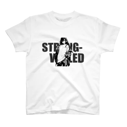 STRONG-WILLED_02GIRL  Regular Fit T-Shirt