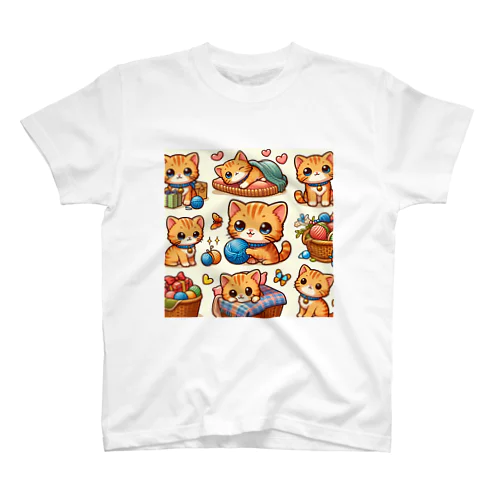 ねこニコばん Regular Fit T-Shirt