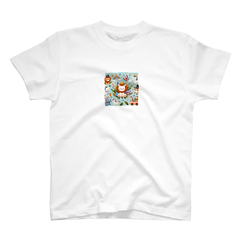 ゆかいなZOO Regular Fit T-Shirt