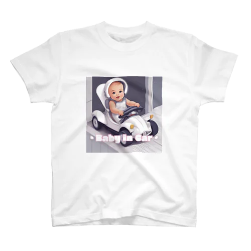 Baby in Car スタンダードTシャツ