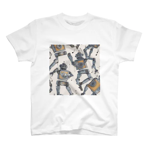 dancing robots Regular Fit T-Shirt