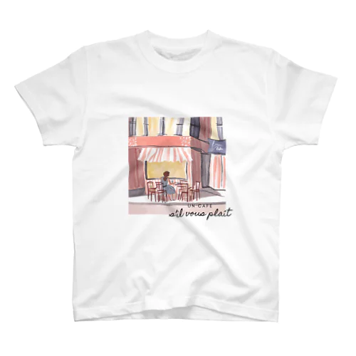 CAFE TIME Regular Fit T-Shirt