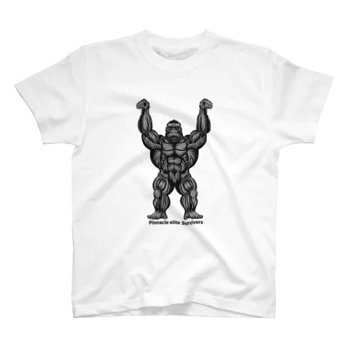 Pinnacle gorilla スタンダードTシャツ