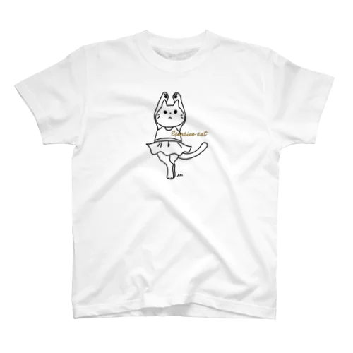 エクササイズキャット　バレエ2 スタンダードTシャツ