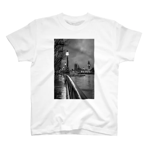 フランスの夜の風景 スタンダードTシャツ