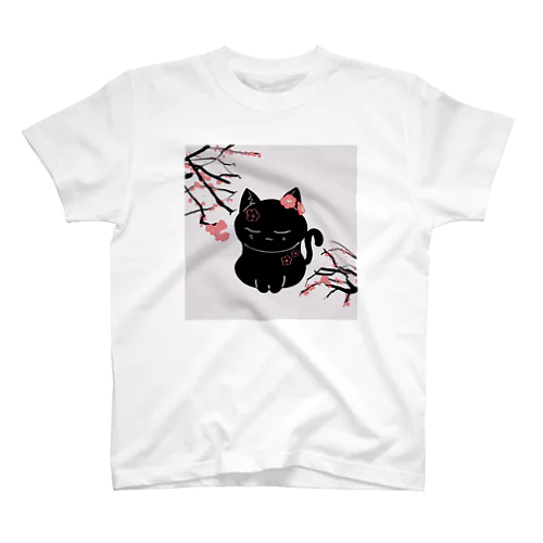 四季猫さん（梅） スタンダードTシャツ