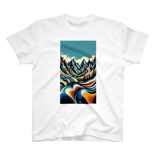 山脈のリズム スタンダードTシャツ