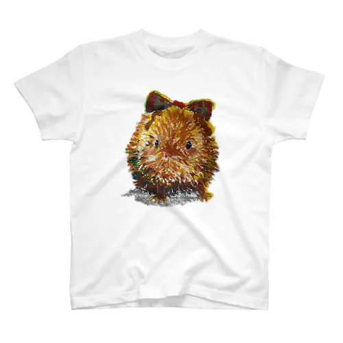 リボンモルモット Regular Fit T-Shirt