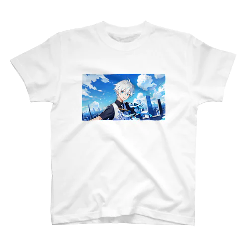 蒼海 翔太（Aomi Shota）　『ショタの蒼い夢: 翔太の世界観を感じる特別なコレクション』 Regular Fit T-Shirt