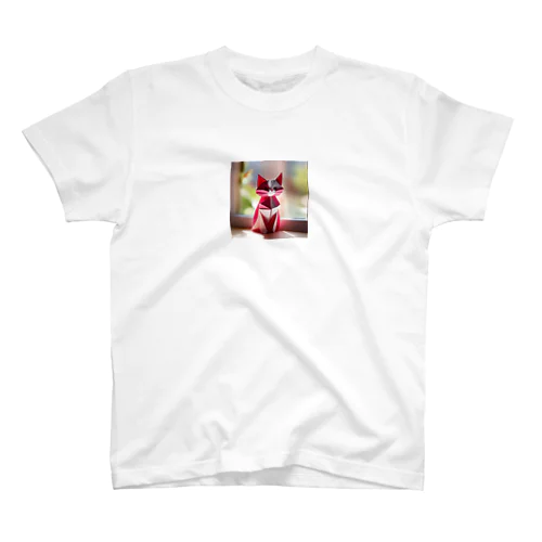 おりがみねこちゃん Regular Fit T-Shirt