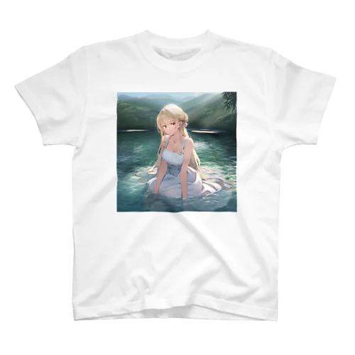 湖の少女 Regular Fit T-Shirt