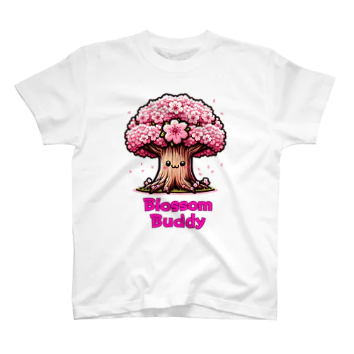 Blossom Buddy🌸 Sakura Smiles~3 Regular Fit T-Shirt