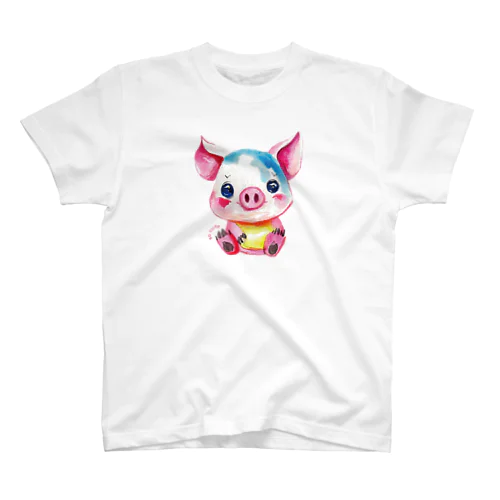so cute こぶたちゃん Regular Fit T-Shirt
