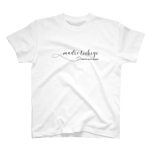 madre_tocigi シンプルデザイン Regular Fit T-Shirt