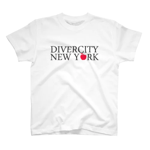 divercity apple Regular Fit T-Shirt