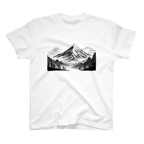 キャンプファッション -The mountain- Regular Fit T-Shirt