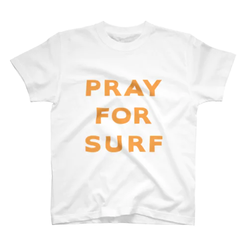 pray for surf Regular Fit T-Shirt